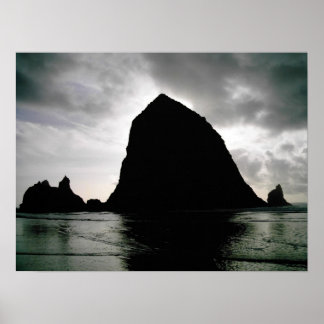 Haystack Sten—Cannon Beach, Oregon Poster