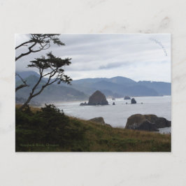 Haystack Sten, Oregon Meddelande Vykort