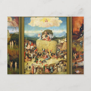 Haywain, 1515 vykort
