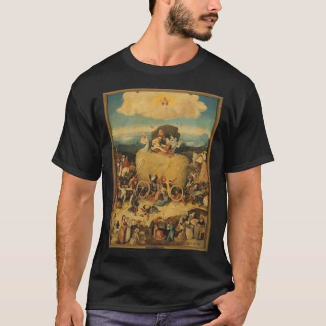 Haywain Triptych - Hieronymus Bosch T Shirt (Framsida)