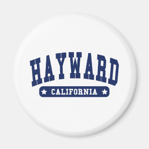 Hayward California College Stil T-skjortor Magnet