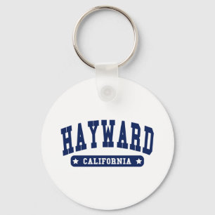 Hayward California College Stil T-skjortor Nyckelring