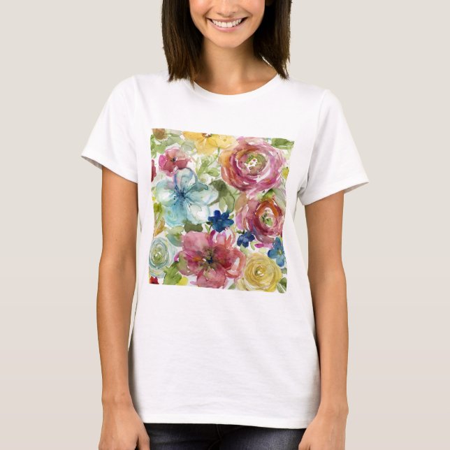 HAZ05 blandad Bouquet.tif T Shirt (Framsida)