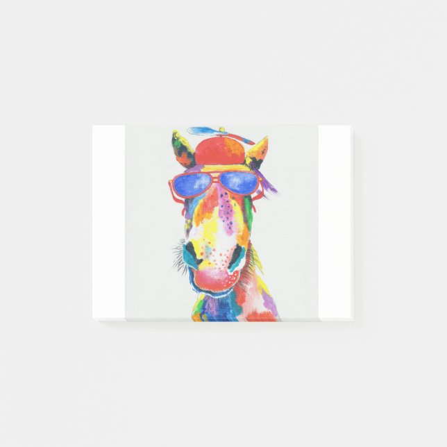 HAZ29 Horse.tif Post-it Block (Framsida)