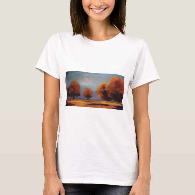 HAZ95 western Sky.tif T Shirt (Framsida)