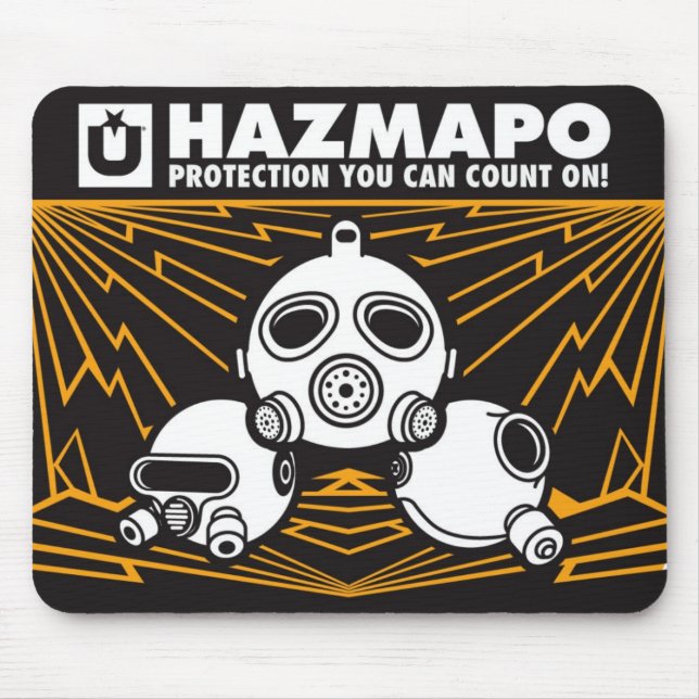 Haz Mousepad - orange Musmatta (Framsidan)