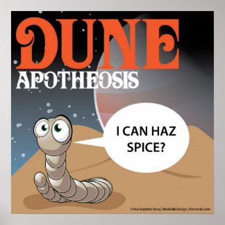 Haz Spice? Dune Mask Poster
