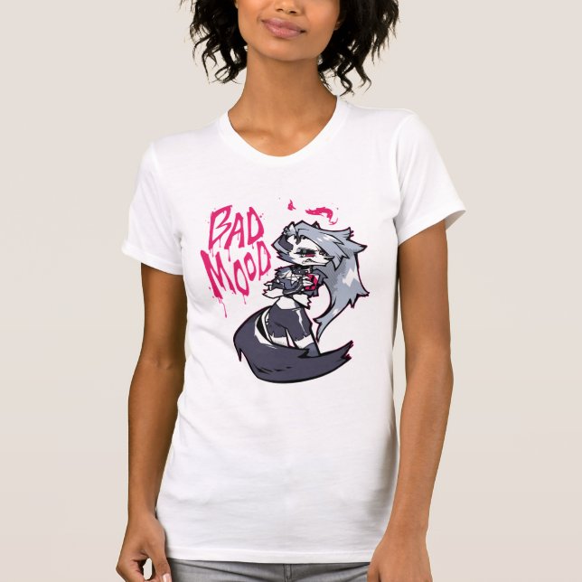 Hazbin Hotel Helluva chef loona s Bad Mood TShirts (Framsida)