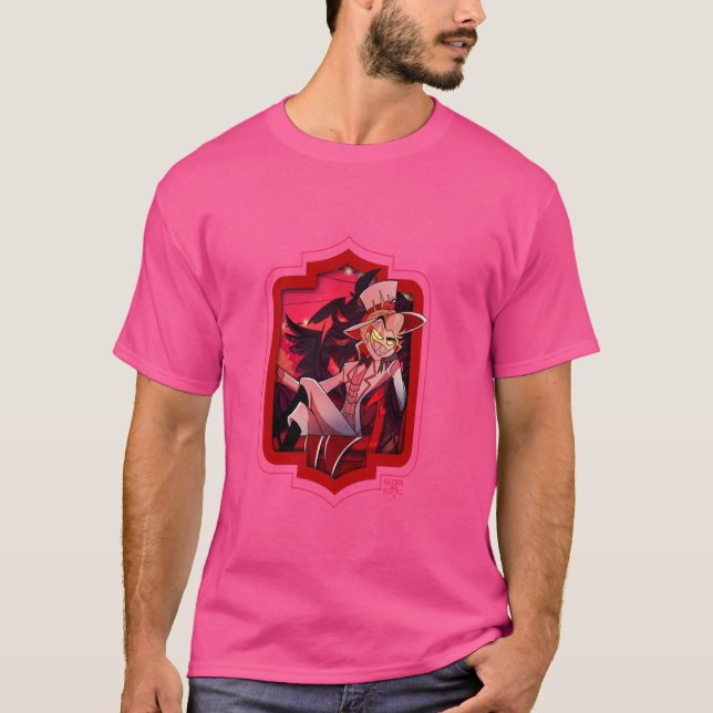 Hazbin Hotel - Lucifer T Shirt (Framsida)