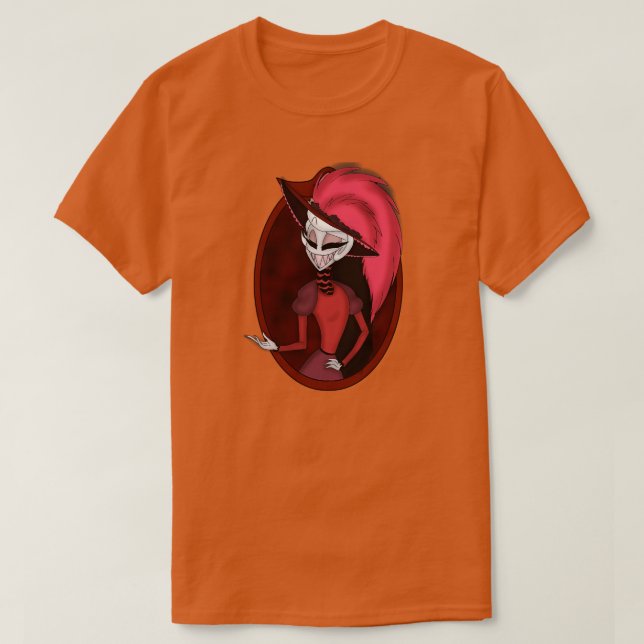 Hazbin Hotel Rosie Porträtt T Shirt (Design framsida)