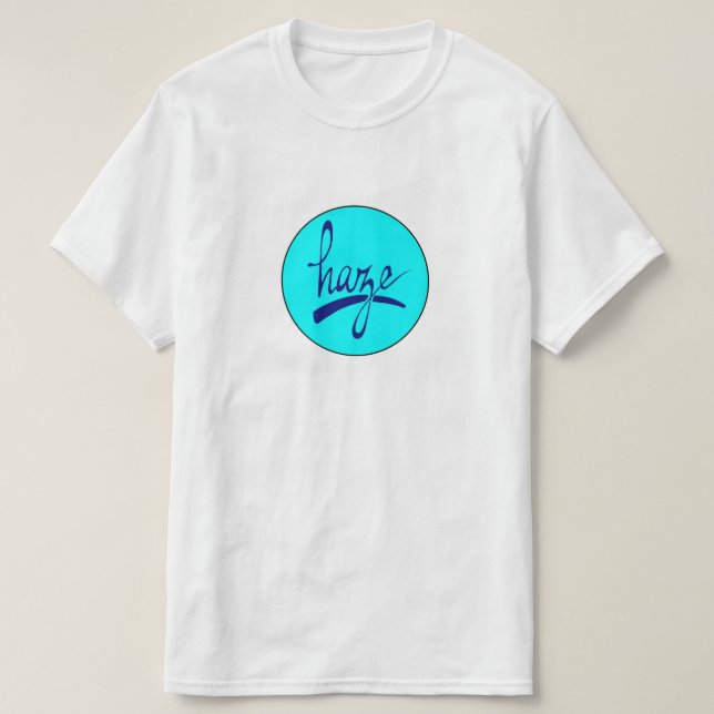 Haze Blue Logobox T-Shirt (Design framsida)