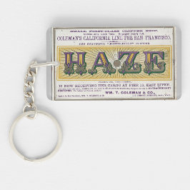 Haze Clipper segelfartyg 1900 Nyckelring