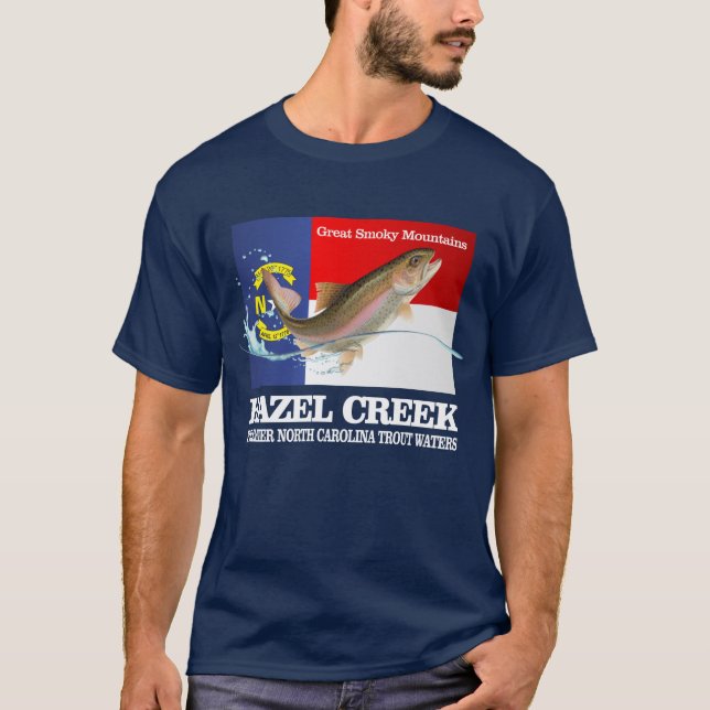 Hazel Bäck (Premier Trout Vatten) T Shirt (Framsida)