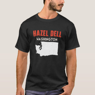 Hazel Dell Washington USA State America Travel var T Shirt