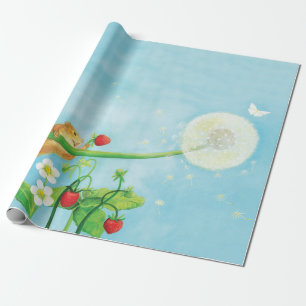 Hazel Dormus, jordgubbar och vild puff Presentpapper