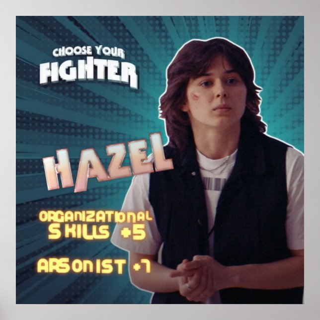 Hazel | Grund filmstecken | Ruby Cruz Poster (Framsidan)