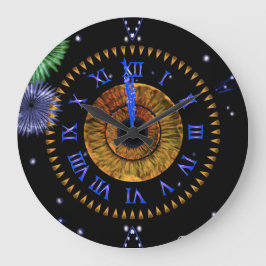 Hazel Midnight Clock Stor Klocka