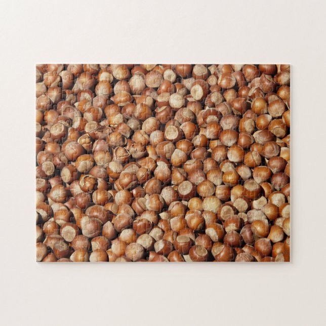 Hazelnut Älskare Jigszle Puzzle Pussel (Horisontell)