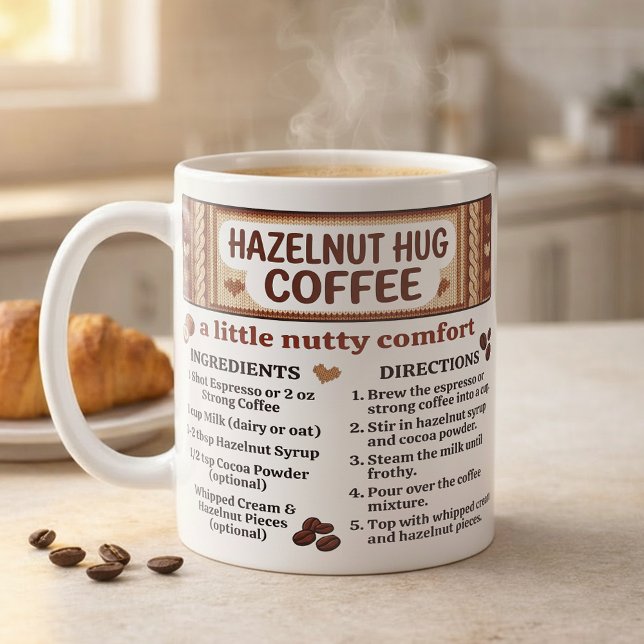 Hazelnut Coffee Recipe Kaffemugg (Skapare uppladdad)