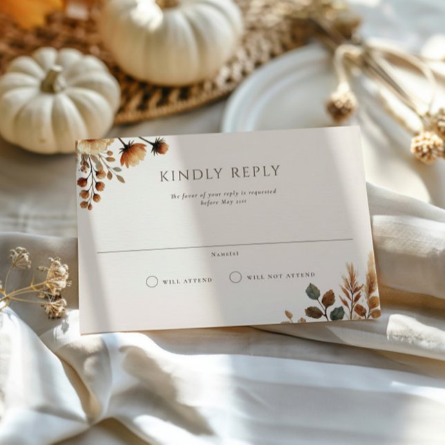 Hazelwood liggande Bröllop OSA Card Inbjudningar (Skapare uppladdad)