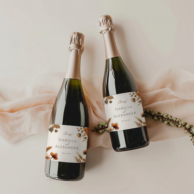 Hazelwood Watercolor Fall Blommigt Bröllop (Skapare uppladdad)