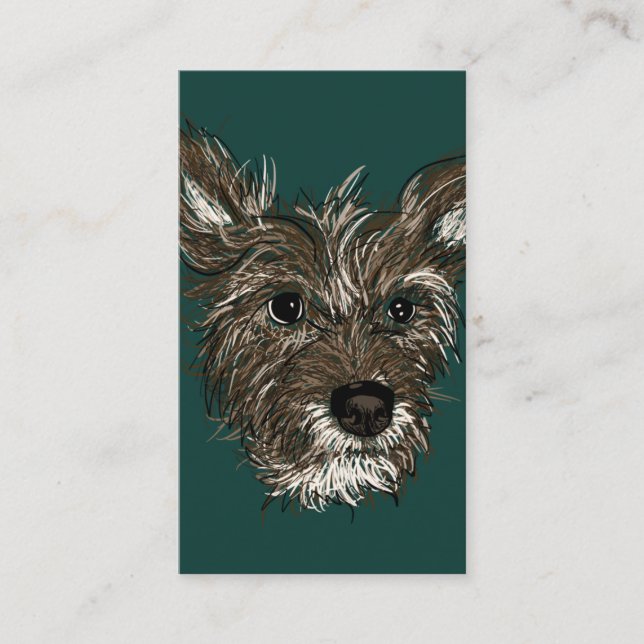 haziepups visitkort (Framsida)