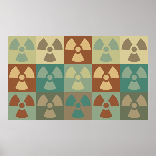 Hazmat Pop Art Poster (Framsidan)