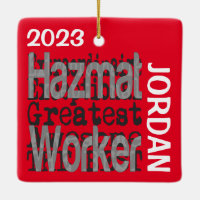 Hazmat Worker Extraordinaire ANPASSNINGSBAR