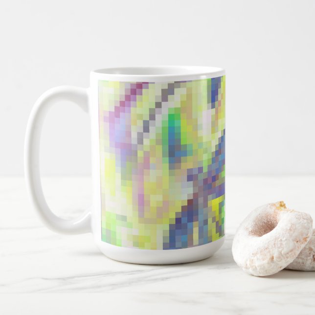 Hazy Dragonfly Rainbow Kaffemugg (Med munk)