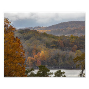 Hazy Fall Day Fototryck