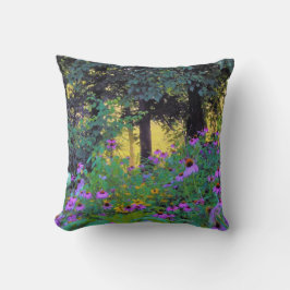 Hazy God morgon Sunrise i My Rubio Garden Kudde