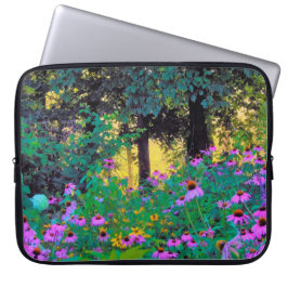 Hazy God morgon Sunrise i My Rubio Garden Laptop Fodral