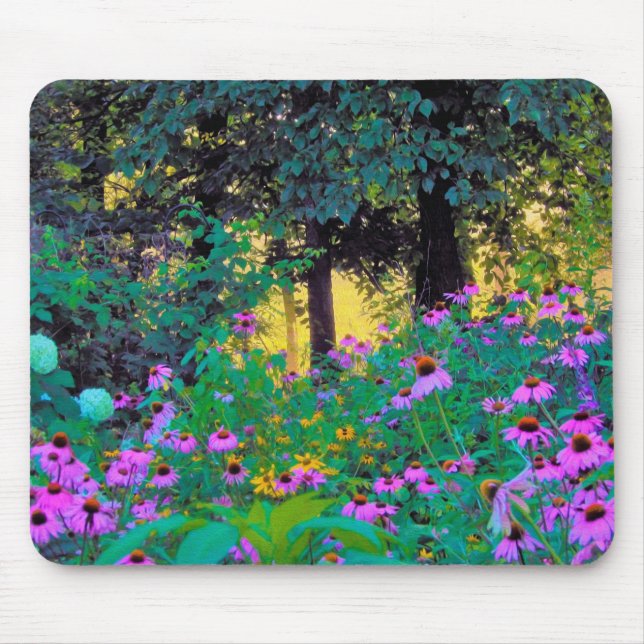 Hazy God morgon Sunrise i My Rubio Garden Musmatta (Framsidan)