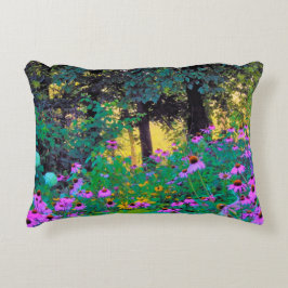 Hazy God morgon Sunrise i My Rubio Garden Prydnadskudde