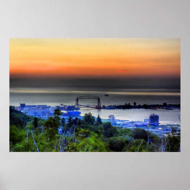 Hazy Morgon Poster (Framsidan)