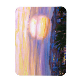 Hazy Sunset Magnet