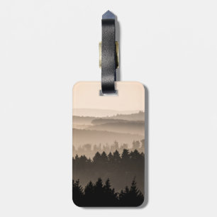 Hazy Woodland Backe Ligcape Photo Bagagebricka