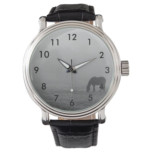Hazzy Grayscale Armbandsur (Framsida)