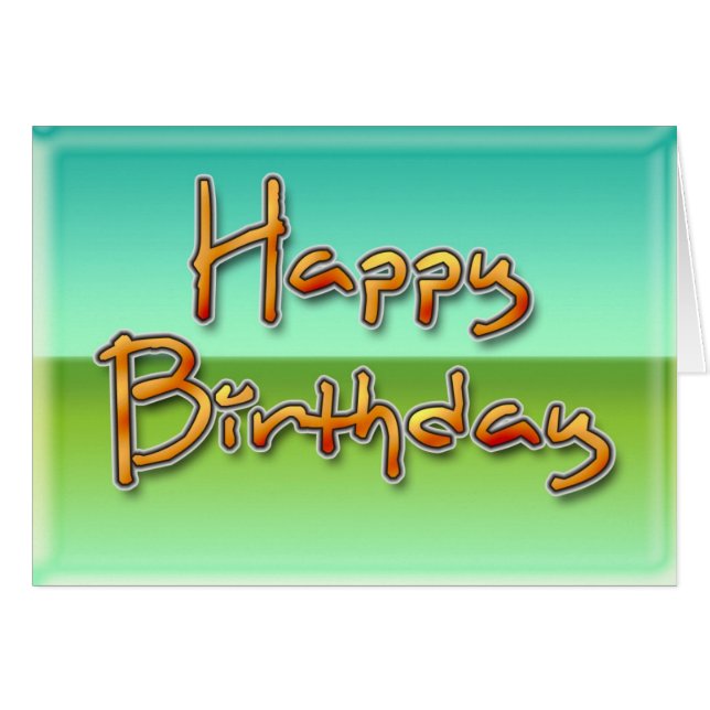 hb100 hälsningskort (Framsidan Horizontal)