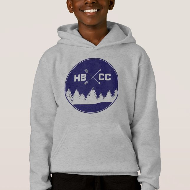 HB CC Logotyp Hoodie T Shirt (Framsida)
