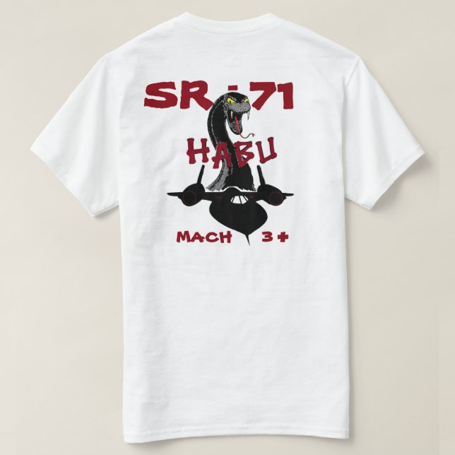 HB HABU SR-71 T-SHIRT (Design baksida)