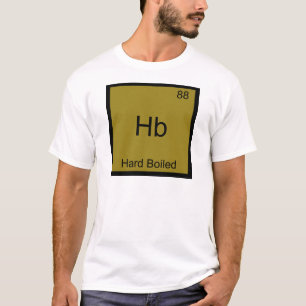 Hb - Hårdkokt nukleär Inslag-symbol Tee Shirt