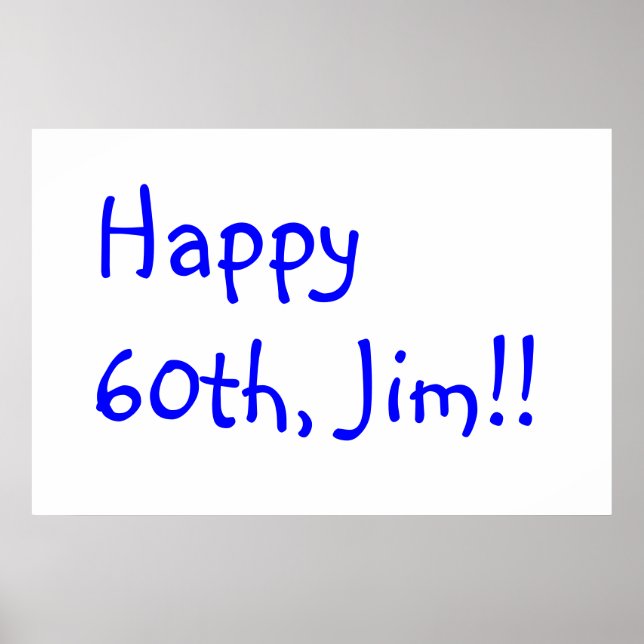 HB jim Poster (Framsidan)