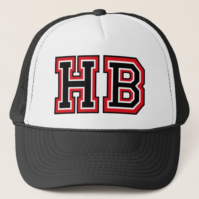 'HB' Monogram Keps (Framsida)