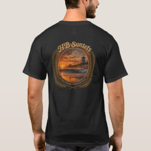 HB Solnedgång Surf T-Shirt