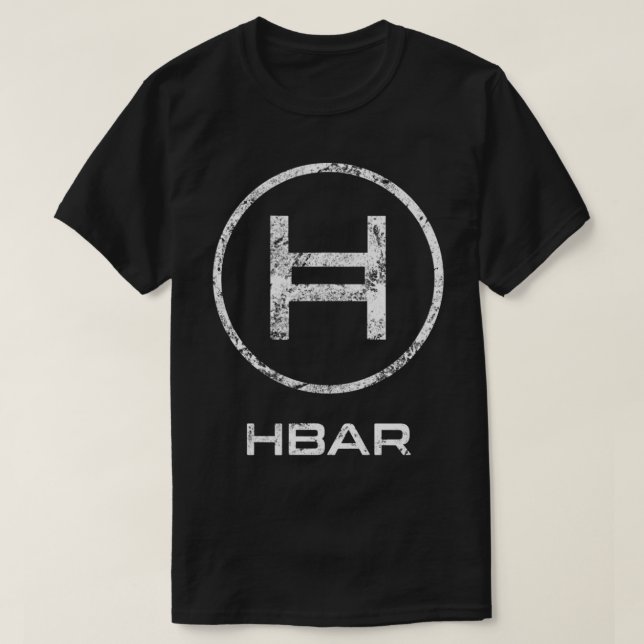 HBAR Crypto Hedera Hashgraph Token Blockchain Gove T Shirt (Design framsida)
