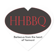 HBBQ Barbecue från hjärtat på Vermont Stickers