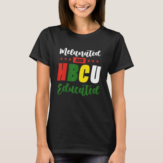 HBCU Apparel Historical Black College HBCU_10 T Shirt (Framsida)