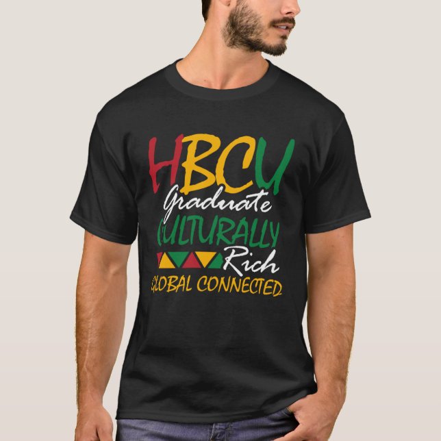 HBCU Apparel Historical Black College HBCU  12 T Shirt (Framsida)
