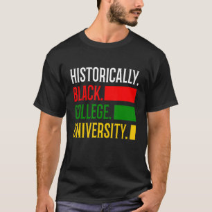 HBCU Apparel Historical Black College HBCU_4 T Shirt